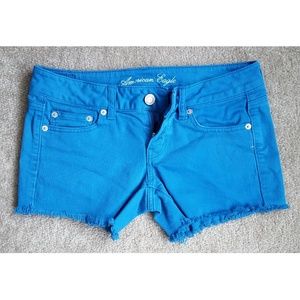 Blue American Eagle Shorts